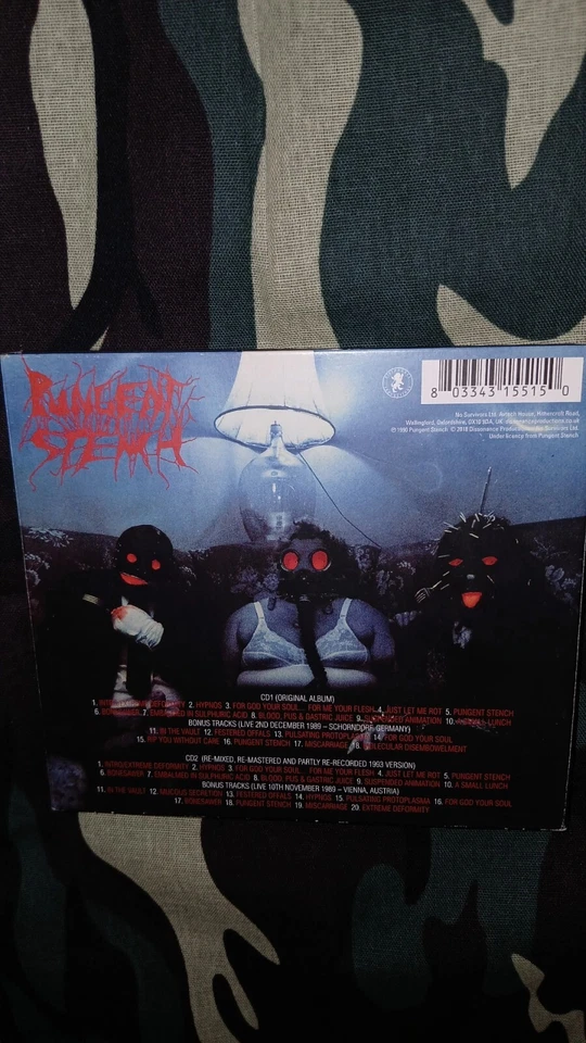 Rare PUNGENT STENCH For God Your Soul... For me Your Flesh TWO CDs '98 - Image 2 of 4