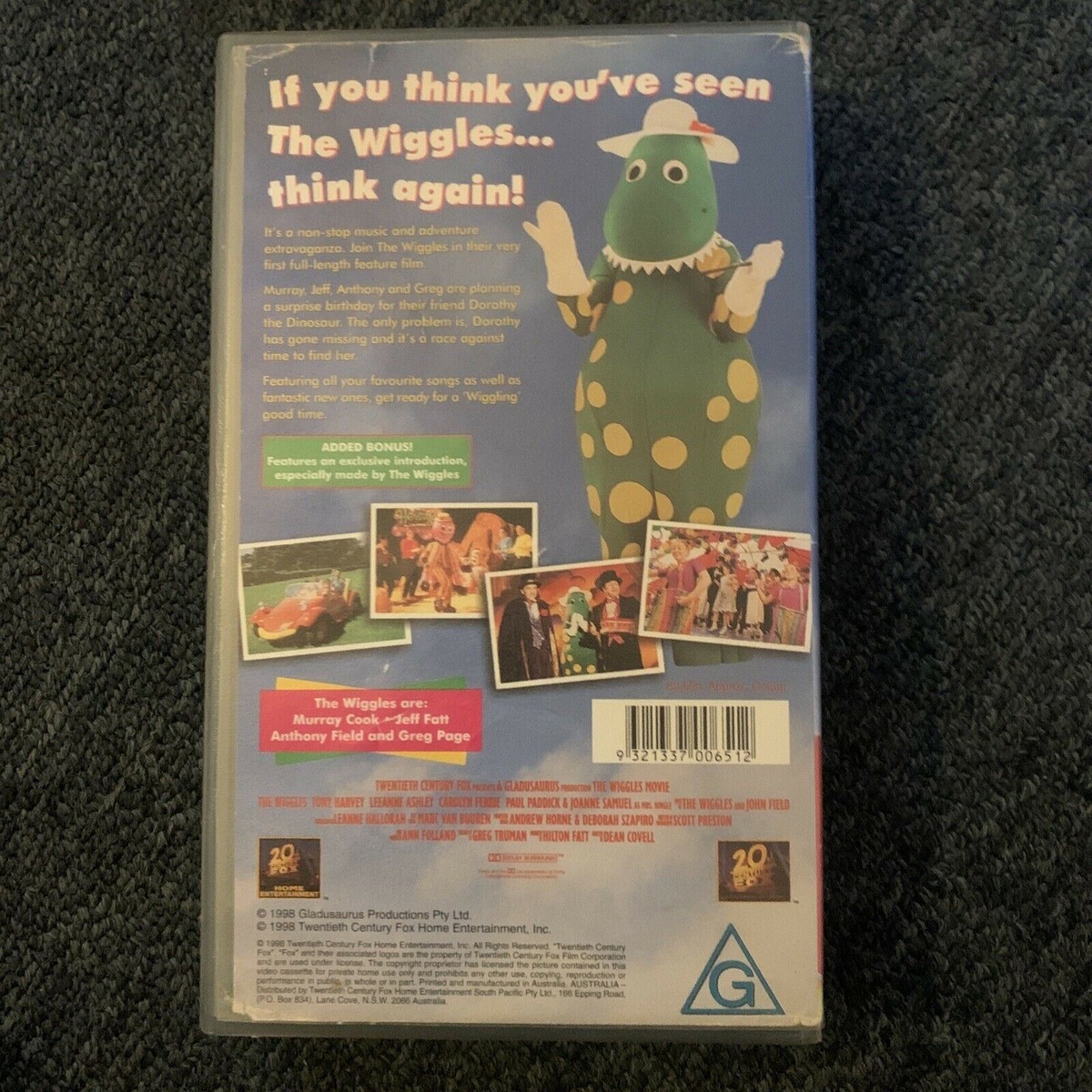 レアVHS BREAK AWAY1.2.3 MR.WIGGLES（The Wiggles vhs | eBay）