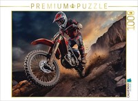 Calvendo Puzzle Inferno Speed Demons | 1000 Pieces, Finished Size 25.2 × 18.9 In