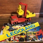 Legoland 1975 Classic 490 Mobile Crane Red Truck Construction Vehicle