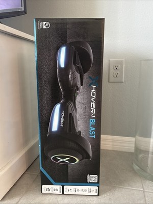 Hover-1 Blast Electric Hover board LED Wheels LED Sensor Black 7 Mph 160 Lbs. 8+