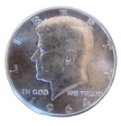 1964 Kennedy Half Dollar 90% SILVER circulated