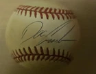 DWIGHT "DOC" GOODEN SIGNED AUTOGRAPHED NATIONAL LEAGUE BASEBALL METS I LOST COA