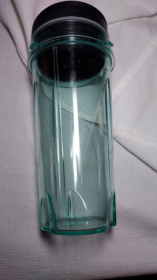 Liquidificador Ninja genuíno copo de substituição com tampa verde dose única - 16 oz - Imagem 3 de 4