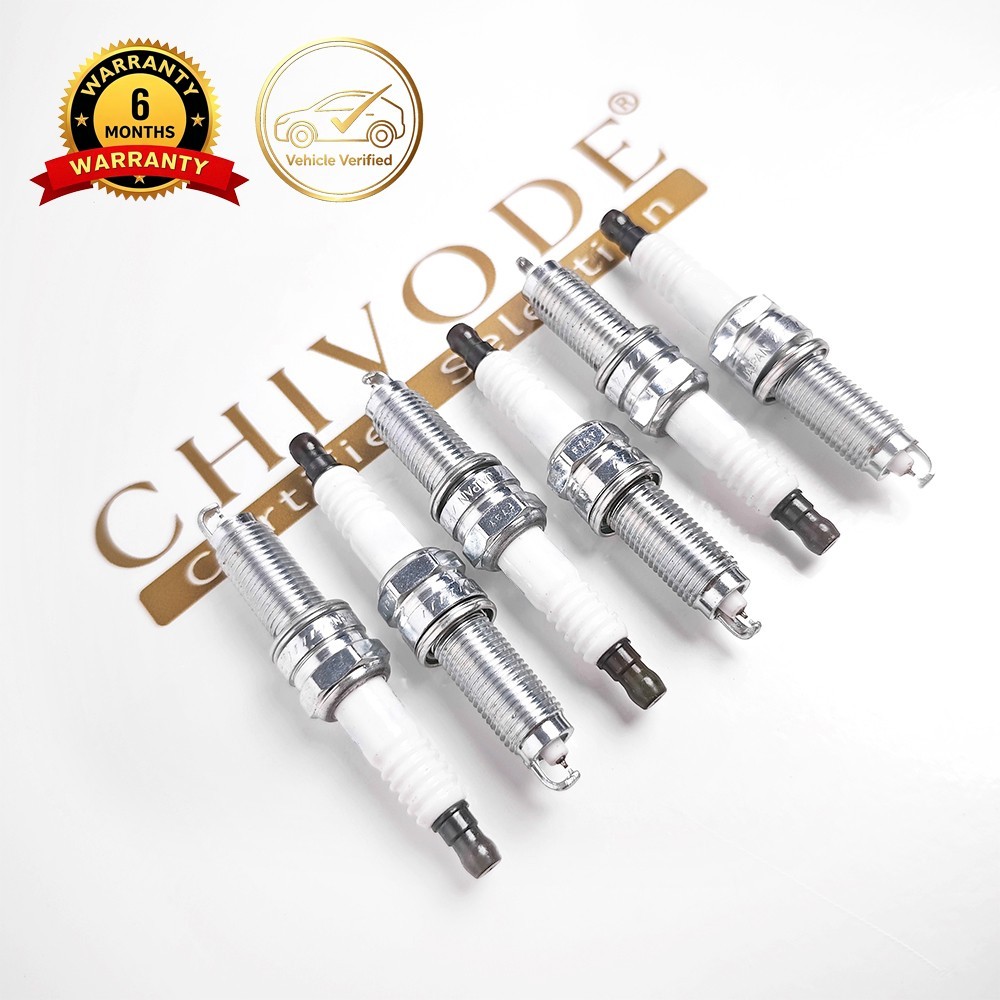 Set of 6 Laser Iridium Plug Spark Plugs 92924 DILZKR7A11G 12290-R71-L01