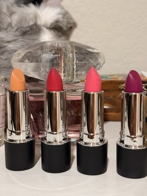 SHANY Slick and Shine Lipstick Set 4 Colors Long Lasting Moisturizing Lipsticks