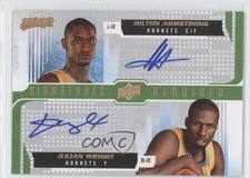 2008-09 Upper Deck MVP Signatures Required Hilton Armstrong Julian Wright Auto