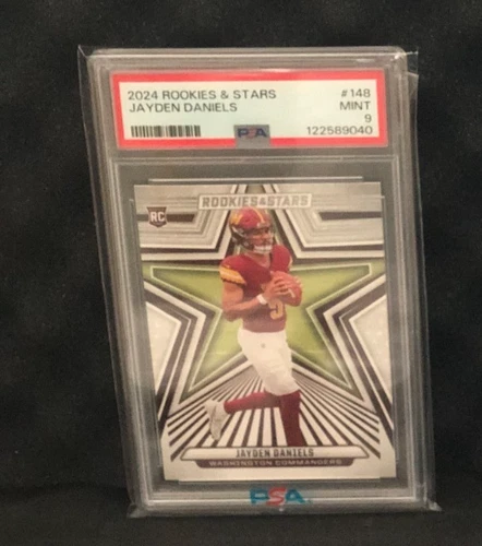 2024 Panini Rookies & Stars - Rookies Jayden Daniels #148 (RC) PSA 9 MINT