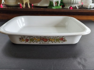 Corning Ware Spice of Life Le Romarin Large Roaster Lasagna A21 12 x 10''