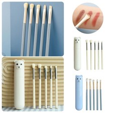 5Pcs Soft Eyeshadow Makeup Brush Set for Blending Beginner Friendly