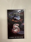 5 Gram .999 Silver 2025 Lunar Year Of The SNAKE Colorized Art Bar New Release!