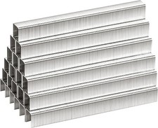 T50 Stainless Steel Staples 1/2" Heavy Duty 1512 Count 20 Gauge Upholstery