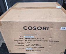 COSORI 13-in-1 Ceramic Air Fryer Toaster Oven Combo 26QT Ceramic-Stainless Steel