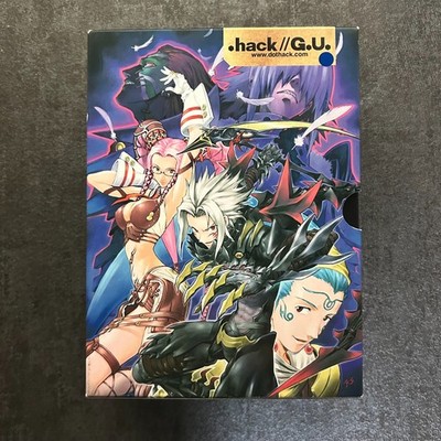 PS2 .hack  G.U. vol.1-3 & Returner 4pcs w/ Limited Box PlayStation 2 JAPAN