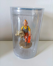 Tintin Tintin en Route Resin Figurine 12 cm with Display Case, Tintin & Snowy
