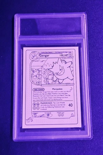 Pokemon Gengar Skyridge H9/H32 Promo B/W