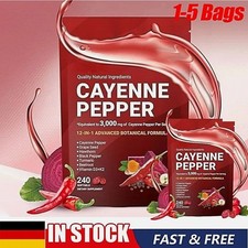 Cayennepfeffer Weichkapseln UnterstüTzen Die Beinvenen Herz GefäßGesundheit