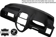 BLACK STITCHING DASH DASHBOARD LEATHER COVER FITS MERCEDES VITO W638 1996-2003