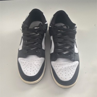 Nike Dunk Low Panda Black White Low Top Leather Athletic Sneaker DD1391-100 Men