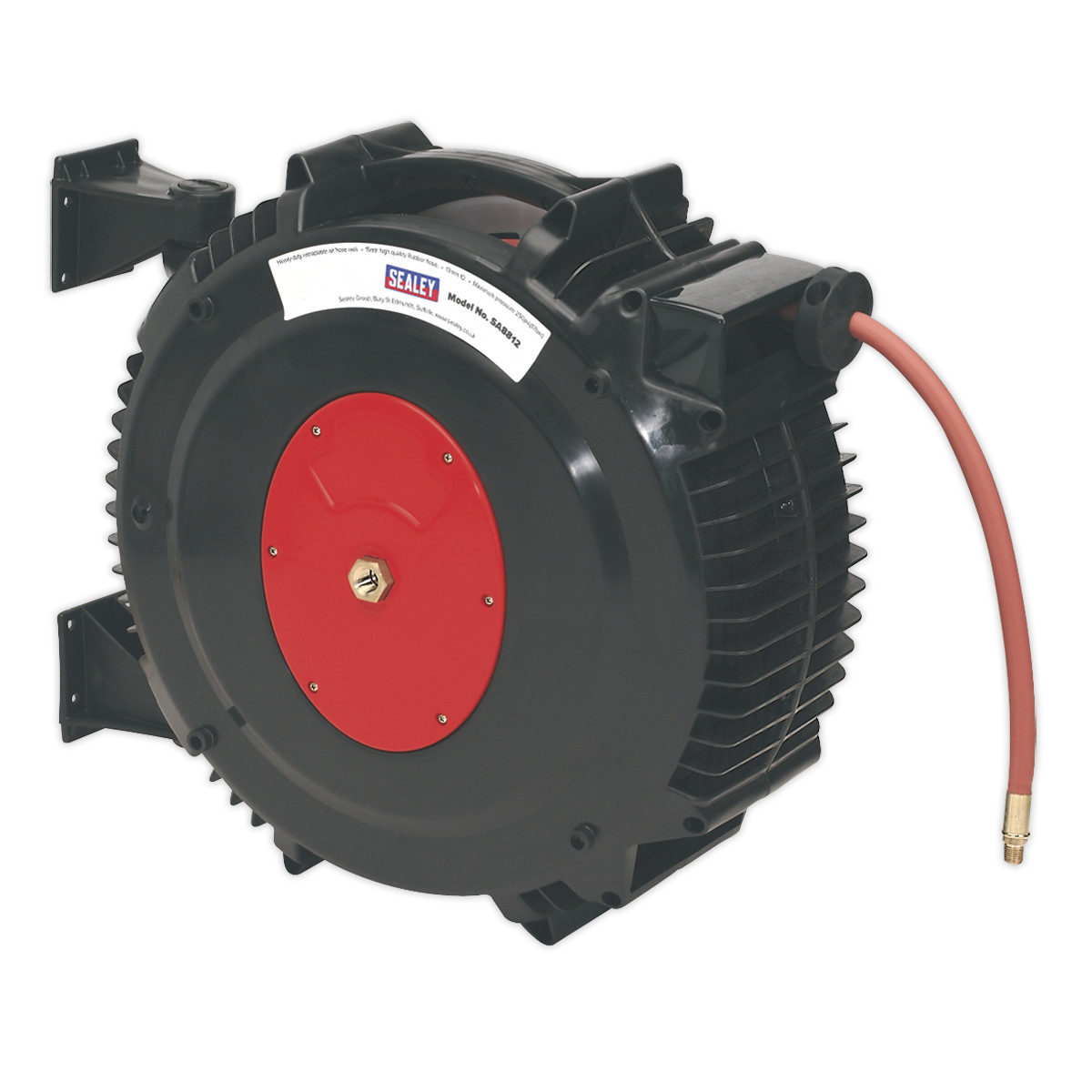 15m Retractable Rubber Air Hose Reel 13mm ID
