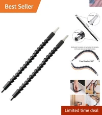 Versatile 11.6-Inch Flexible Drill Extension - Magnetic Shaft for Tight Spaces