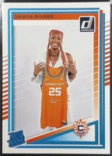 2025 Panini Donruss WNBA Saniya Rivers Rated Rookie #92 RC