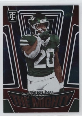 2024 Panini Totally Certified The Mighty Mirror Red 188/249 Breece Hall #10 jc3