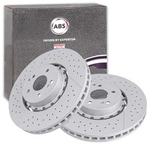 2x A.B.S. BREMSSCHEIBEN 360mm VORNE passend f&uuml;r MERCEDES-BENZ AMG C-KLASSE CLK