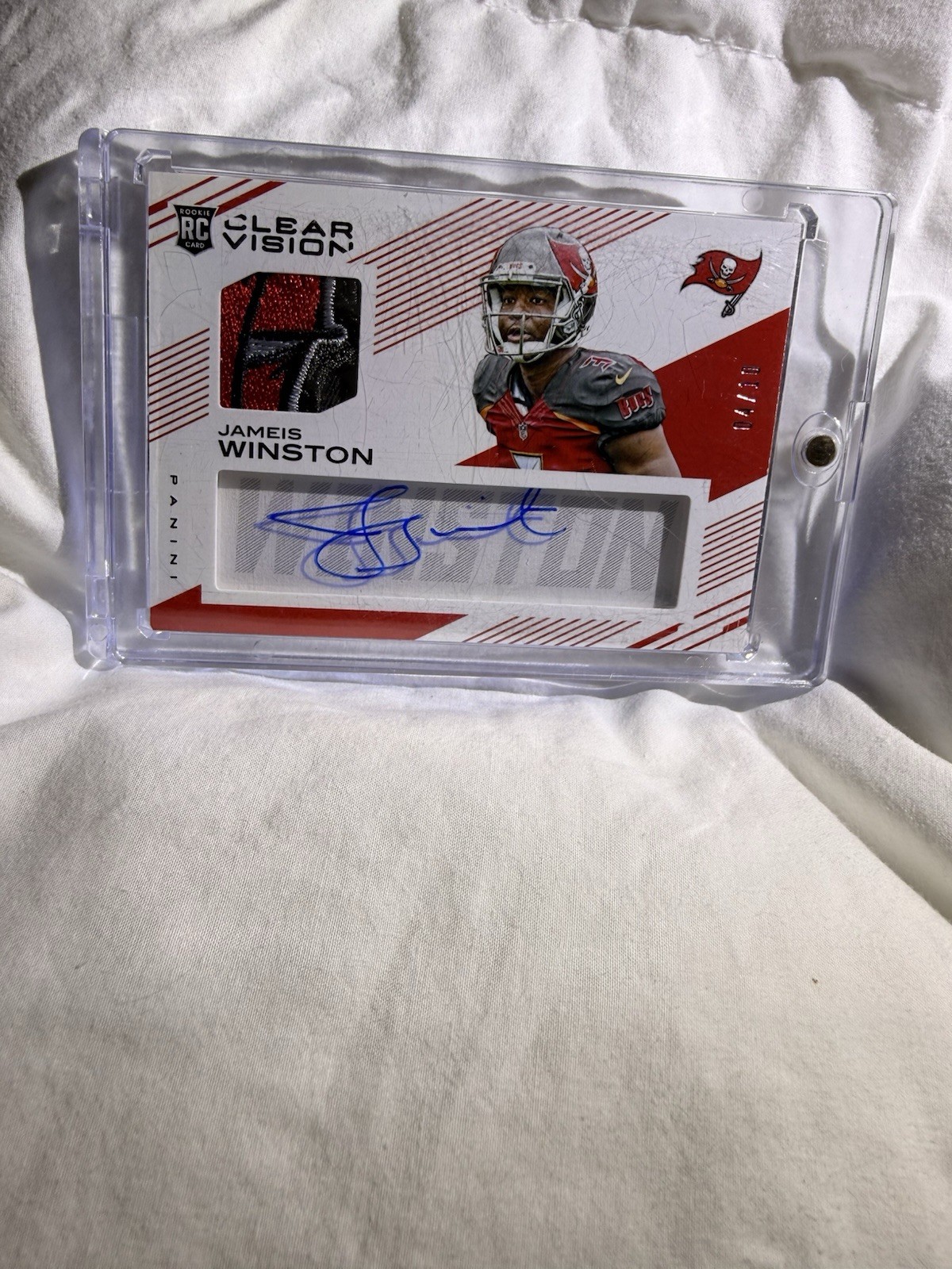 Jameis Winston Panini Clear Vision Rookie Vision #RV1 Base