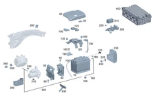 Genuine Mercedes-Benz Battery Cover 247-540-00-25