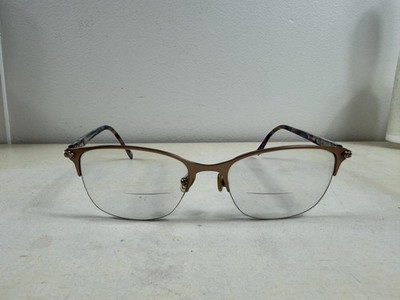 Helium Eyeglass Frames Womens Gold Tortoise Cat Eye Frames 4370 54-18-140