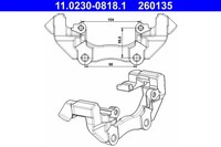 Vorderachse Ate 11.0230-0818.1 Halter, Bremssattel FüR Ford,Volvo