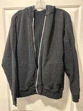 Mens AG Jeans Hoodie Sweater Black Adriano Goldschmied Sweatshirt size Medium