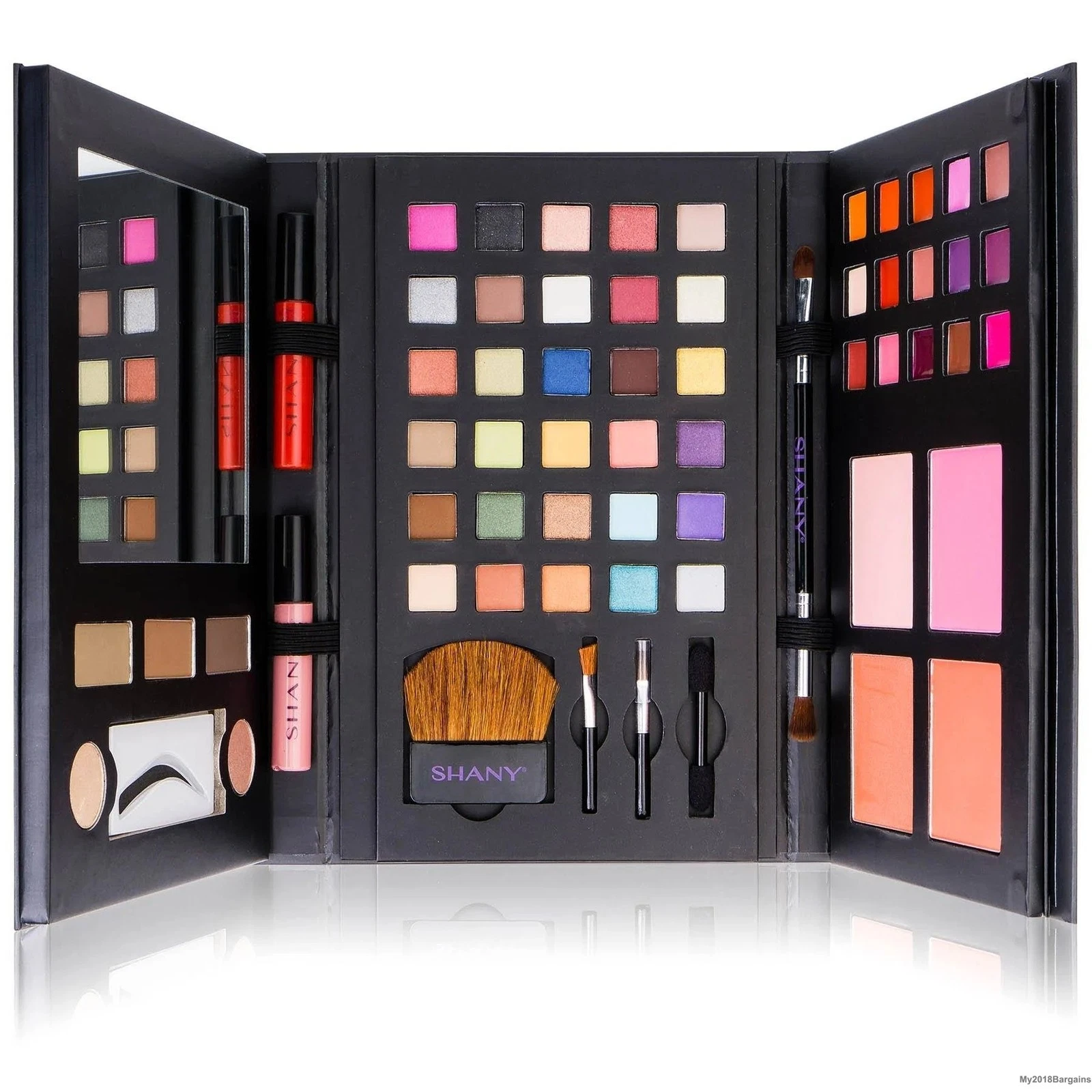 SHANY Luxe Book Makeup Set All In One Travel Cosmetics Kit w