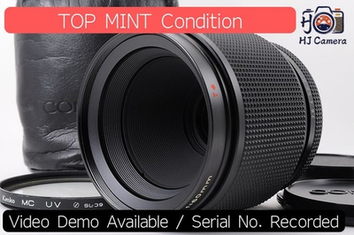 #ad Contax Carl Zeiss Makro Planar 60mm f 2.8 T AEJ Macro Lens w Case Top Mint Japan $379.99