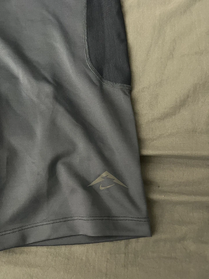 Nike Men’s L DRI-FIT ADV Trail Run Lava Loop Lined Half Tights Blue HJ4170-437 - Image 4 of 4