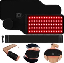 30W 660nm 850nm Near Infrared Red Light Therapy Waist Wrap Pad Belt Pain Relief