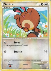 Sentret - HeartGold & SoulSilver #80/123 Common