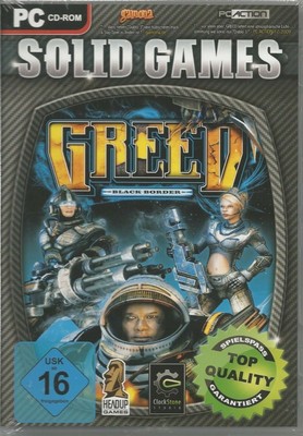 Greed - Black Border von Solid Games (PC, 2010, DVD-Box) Neu & Verschweisst