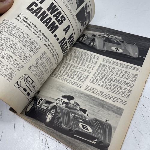 RETRO MANCAVE Magazine Advert Sports Car World 60s Fiat Vignale Bodied 124 - Picture 8 of 12