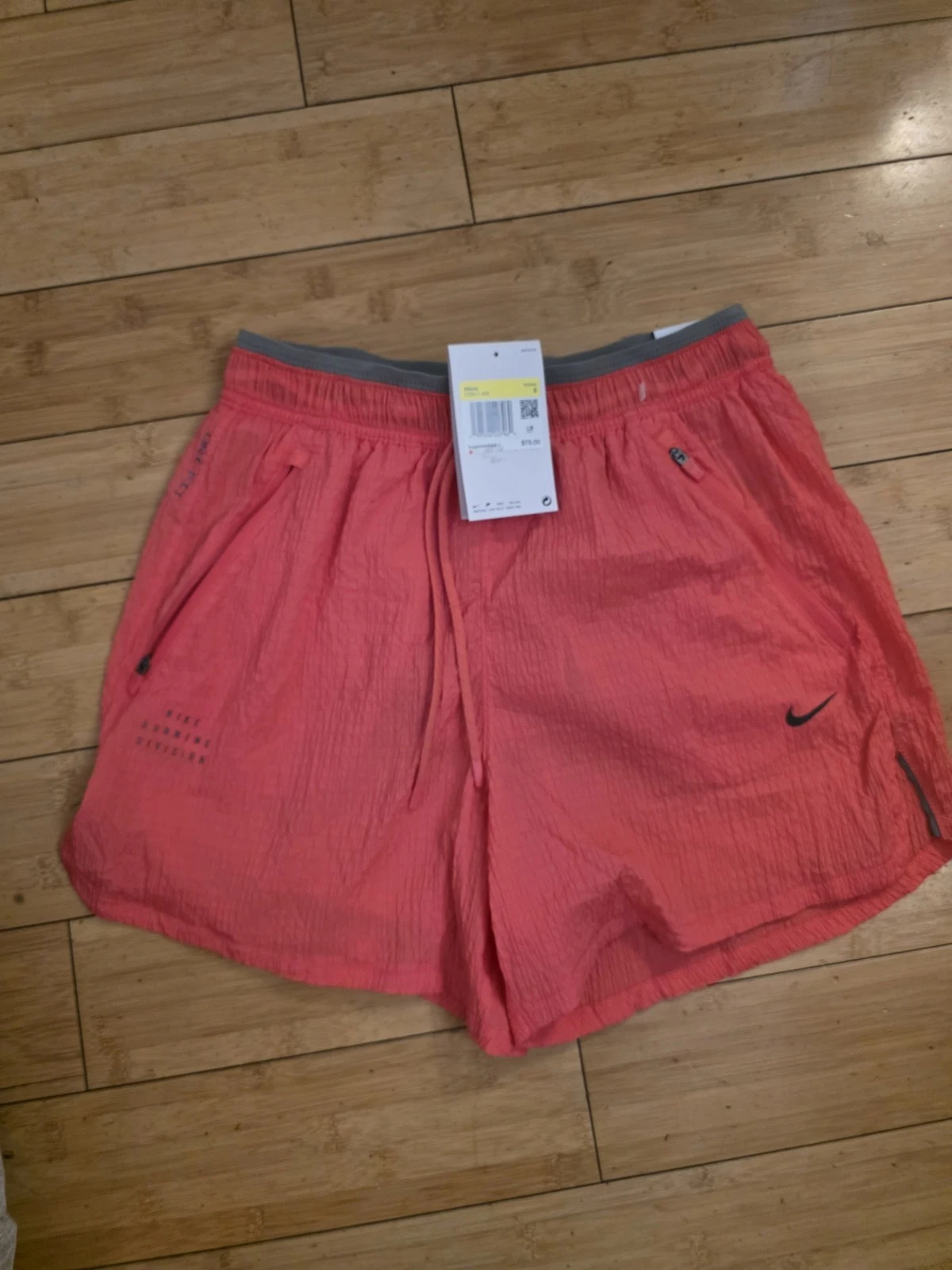 Nike Stride Shorts DRI-FIT Lined Running Shorts Pink Size Men's Small FZ0611-629