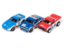 Auto World Xtraction 3 Car Release Called BRE Datsun 620 Pickup, 510  240Z