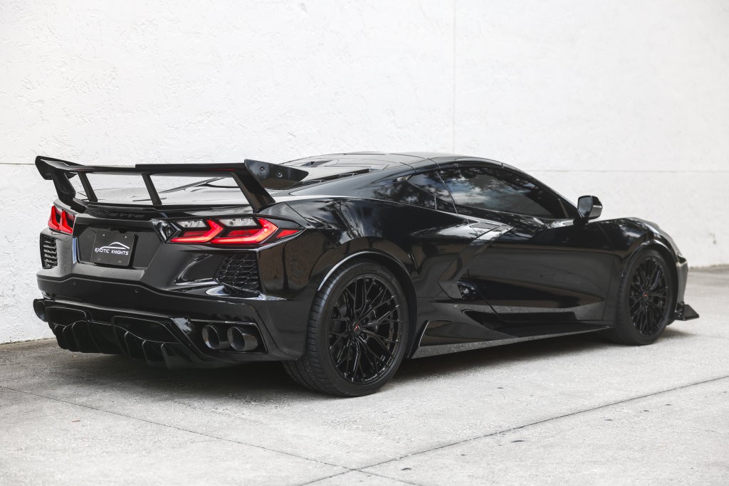 2025 Black Chevrolet Corvette   | C8 Corvette Photo 6
