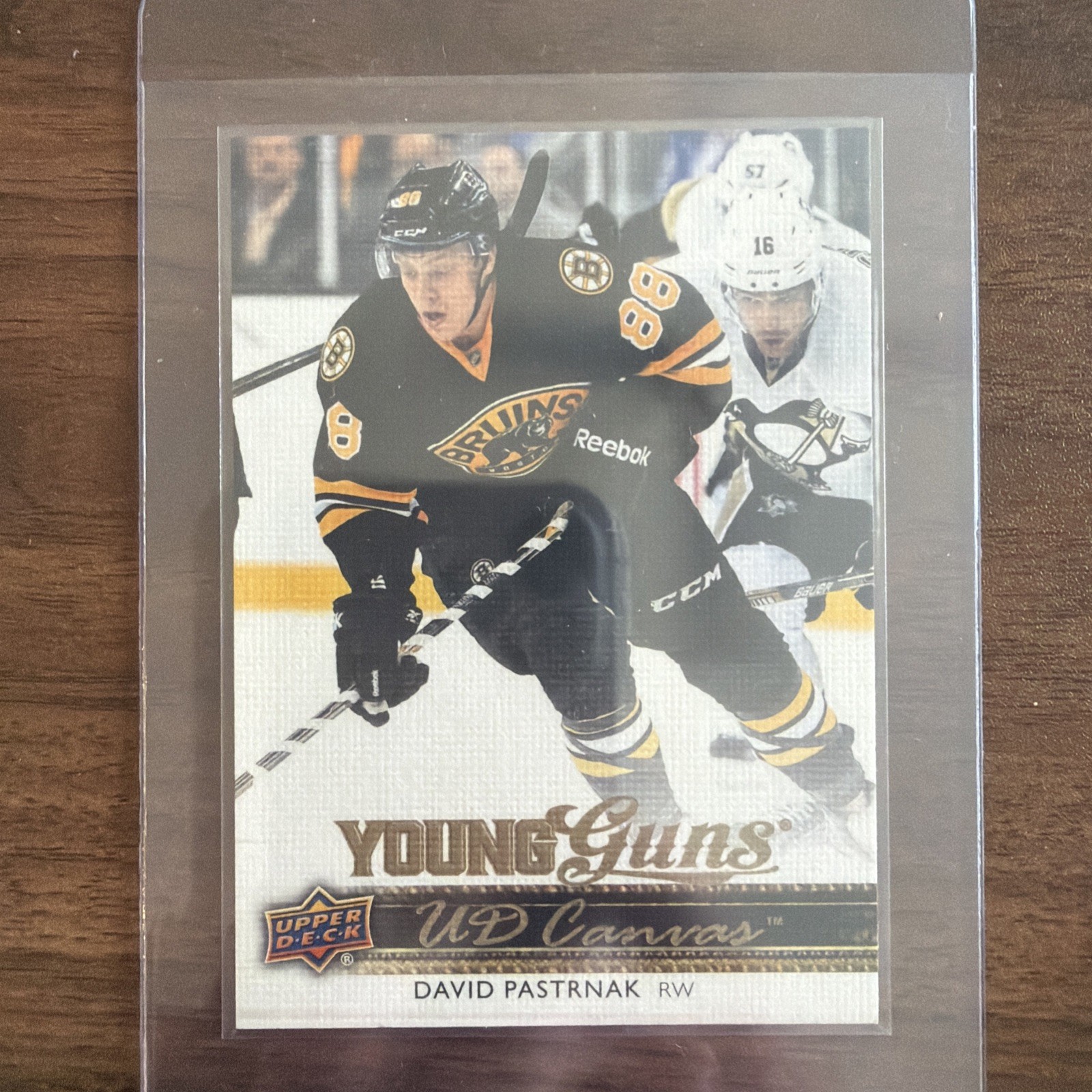 2014-15 Upper Deck - Ud Canvas Young Guns David Pastrnak #C225 (RC)