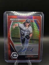 2021 Panini Prizm Draft Picks Grant Holman #PDP188  Autograph