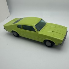 1972 Funmate Japan Lime Green Ford Maverick Plastic Car Collectible Read