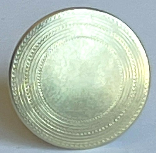 AUTENTICO GEMELLO DI RICAMBIO SINGOLO BAER & WILDE ORO GIALLO 10K LARGO 5/8" - Foto 6 di 8