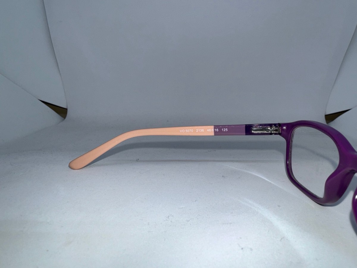 Authentic Vogue VO 5070 2136 EYEGLASSES SZ 46-16-125 PURPLE