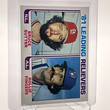 1982 Topps '81 Leading Relievers Baseball Card #168 NM-Mint FREE SHIPPING