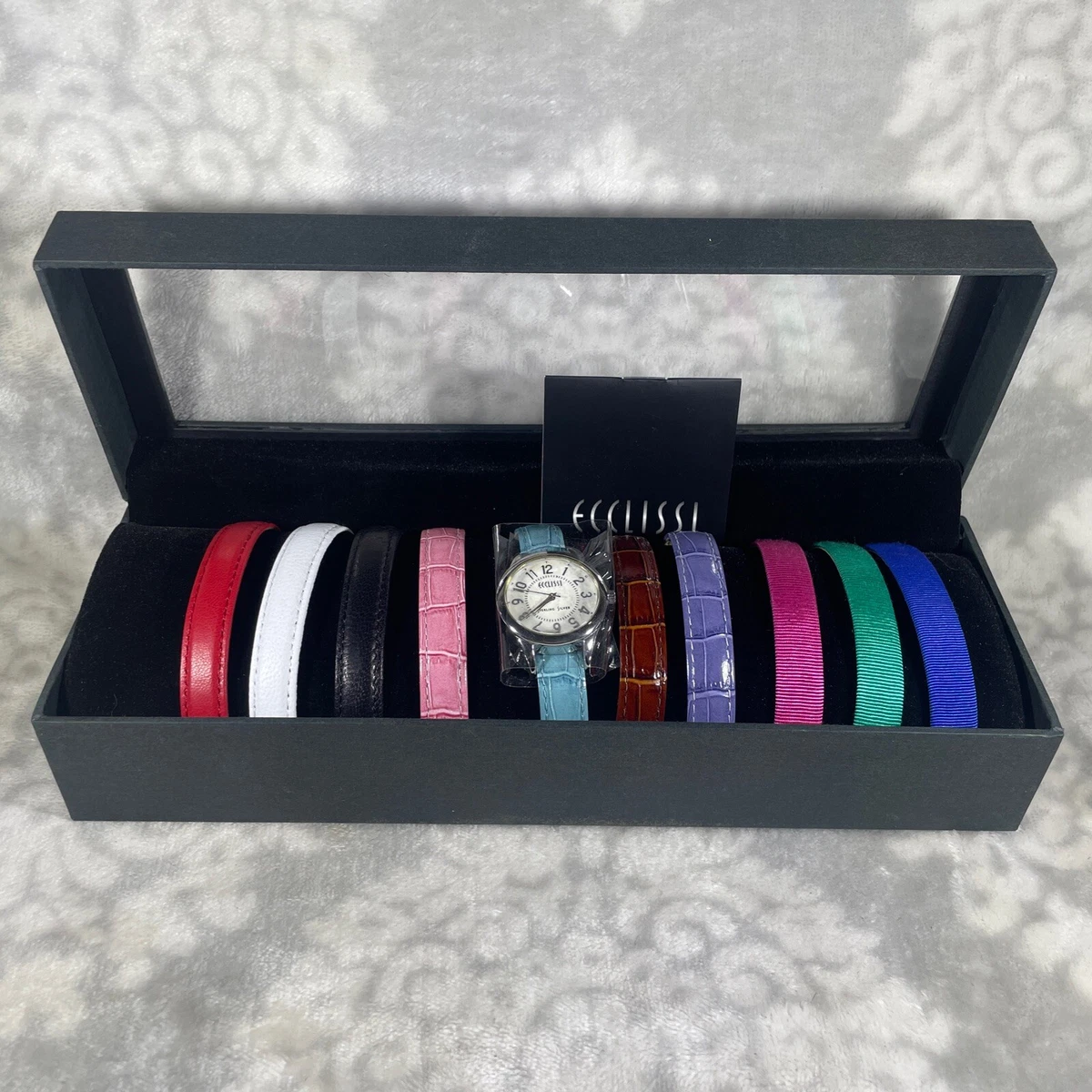 Ecclissi watches with interchangeable bands clearance